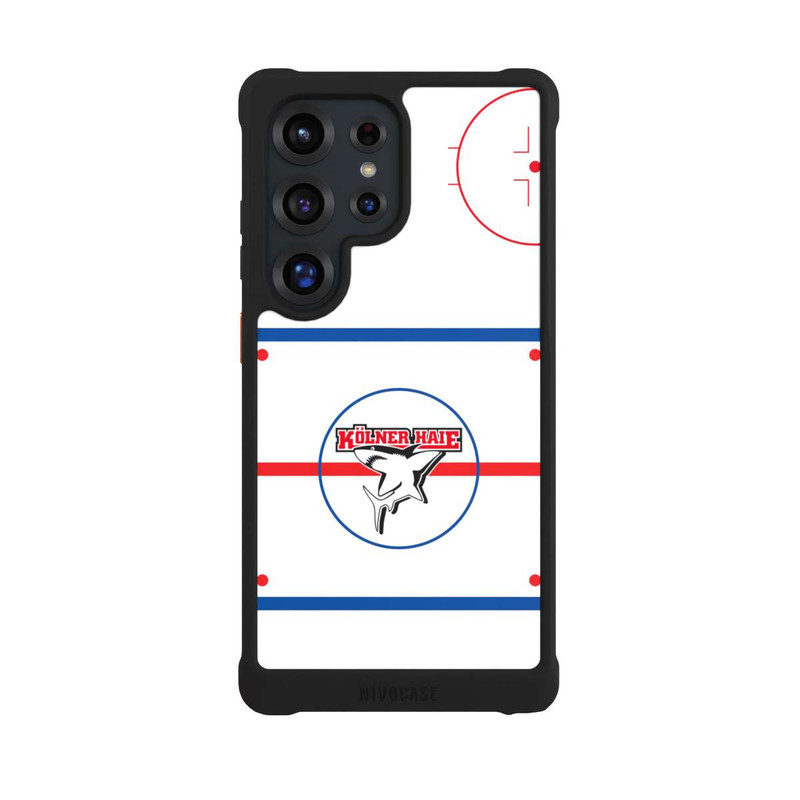 Galaxy S25 Ultra NIVOmax Kölner Haie Spielfeld