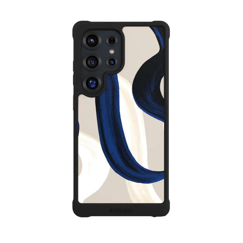 Galaxy S25 Ultra NIVOmax Abstrakte Pinselstriche 80
