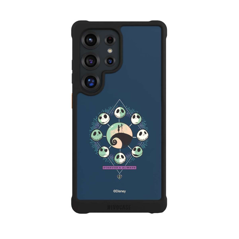 Galaxy S25 Ultra NIVOmax Nightmare Before Christmas Jack and Sally Circle