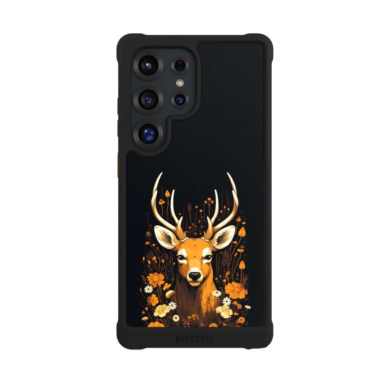 Galaxy S25 Ultra NIVOmax Deer Flowers Big
