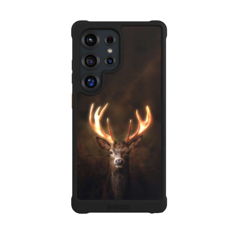Galaxy S25 Ultra NIVOmax Stag Golden Antlers 