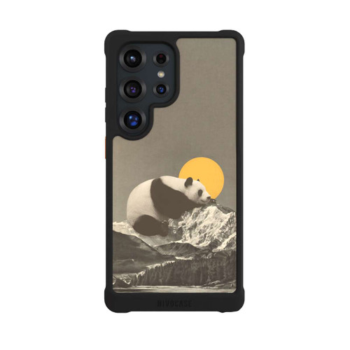 Samsung Galaxy S25 Ultra NIVOmax Riesenpanda macht ein Nickerchen