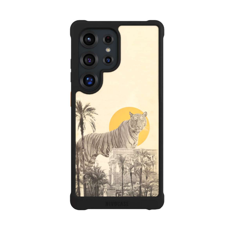 Galaxy S25 Ultra NIVOmax Giant Tiger in Ruins