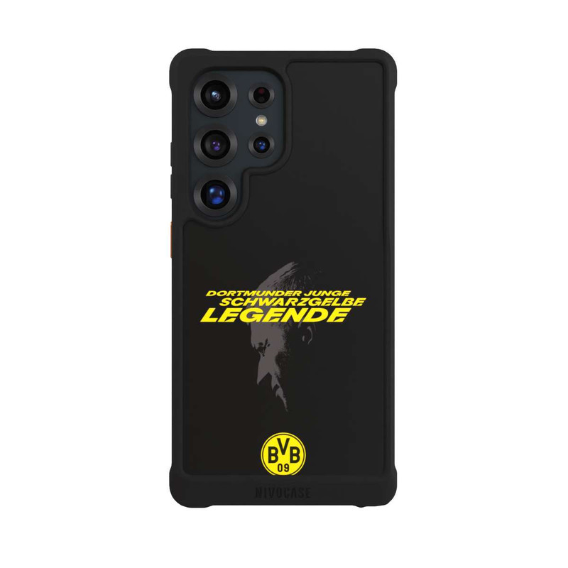 Galaxy S25 Ultra NIVOmax Danke Marco Schwarzgelbe Legende