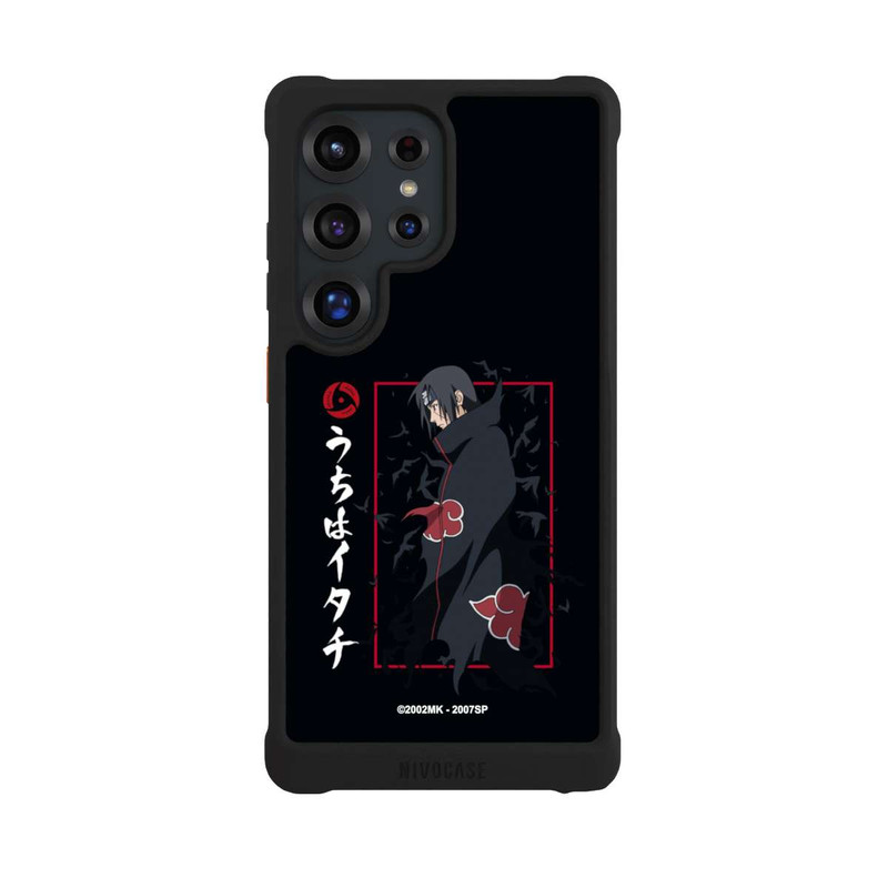 Galaxy S25 Ultra NIVOmax Itachi corbeaux noirs