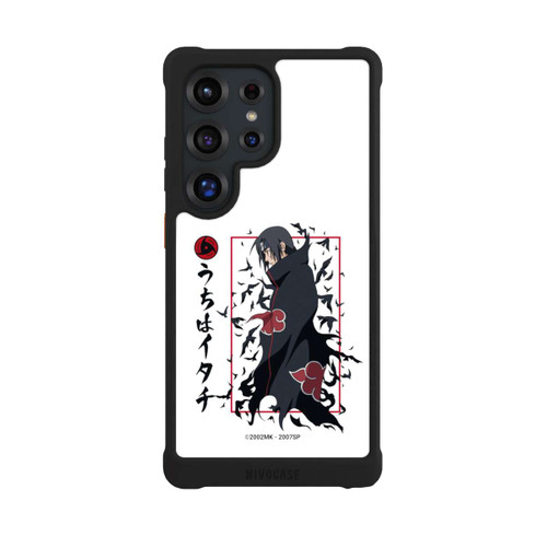 Samsung Galaxy S25 Ultra NIVOmax Itachi Krähen Weiß