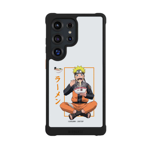 Samsung Galaxy S25 Ultra NIVOmax Naruto Nudelsuppe Grauer Hintergrund