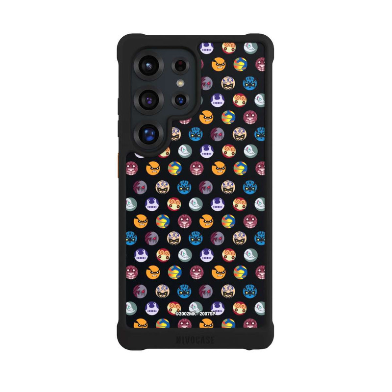 Galaxy S25 Ultra NIVOmax Bijuu Muster Schwarz