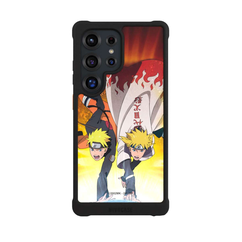 Galaxy S25 Ultra NIVOmax Naruto Minato père et fils