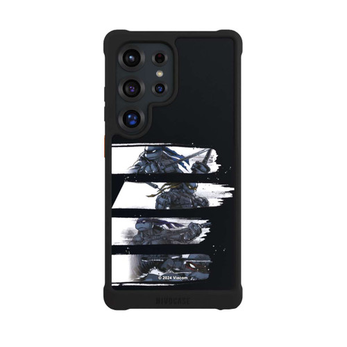 Samsung Galaxy S25 Ultra NIVOmax TMNT Schwarz und Weiß Scratch