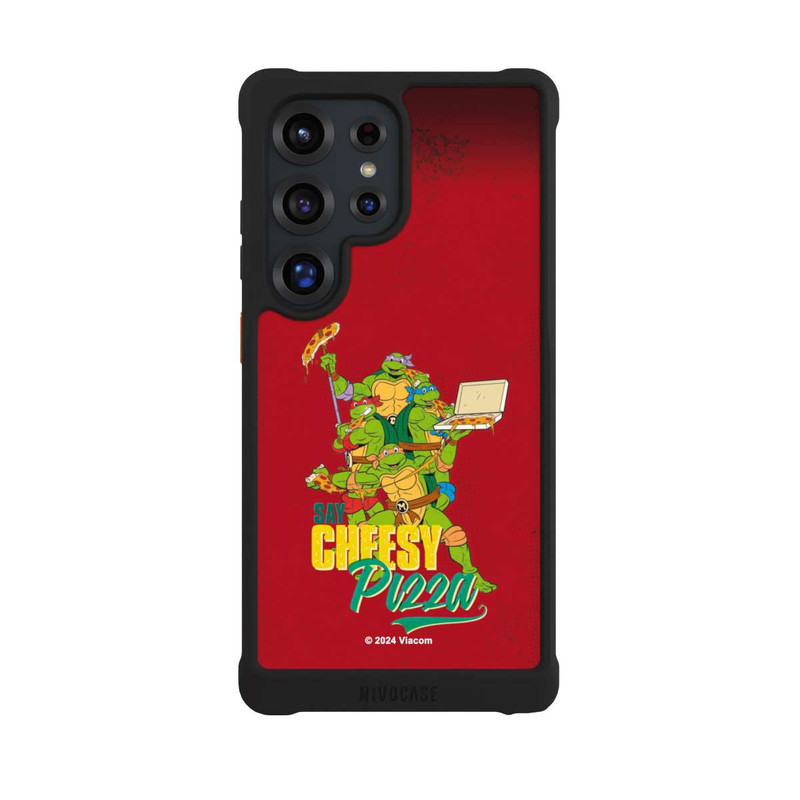 Galaxy S25 Ultra NIVOmax TMNT Say Cheesy Pizza