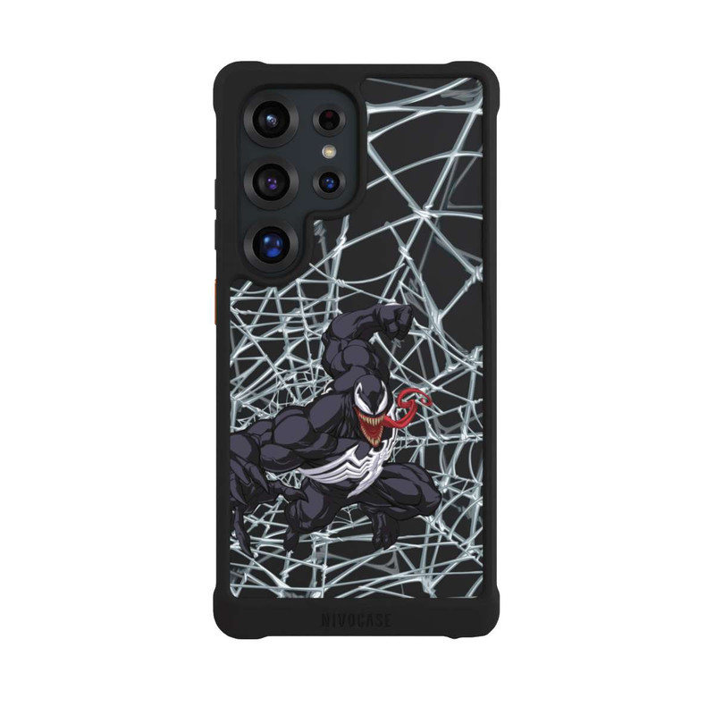 Galaxy S25 Ultra NIVOmax Venom Spinnennetz