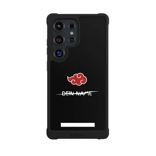 Samsung Galaxy S25 Ultra NIVOmax Akatsuki personalisierbar Schwarz