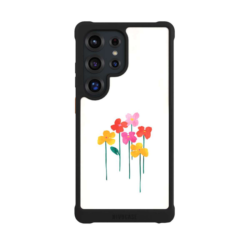 Galaxy S25 Ultra NIVOmax Kleine glückliche Blumen