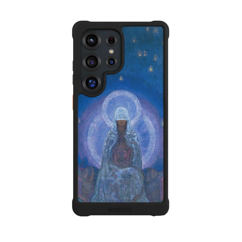 Galaxy S25 Ultra NIVOmax Mère du Monde by Nicholas Roerich by Nicholas Roerich