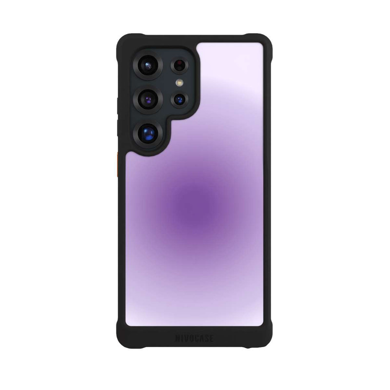 Galaxy S25 Ultra NIVOmax Cercle Aura Lila
