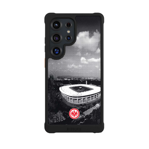 Samsung Galaxy S25 Ultra NIVOmax SGE Stadion Schwarz Weiß