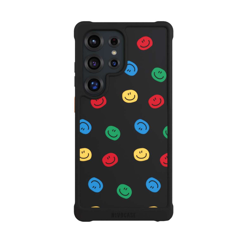 Galaxy S25 Ultra NIVOmax Smile Pattern Colorful