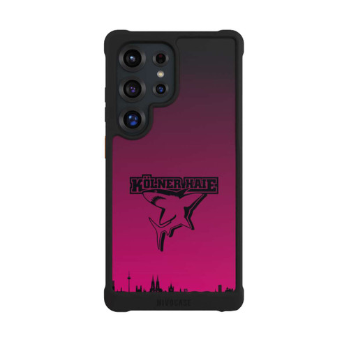 Samsung Galaxy S25 Ultra NIVOmax Kölner Haie Skyline Pink