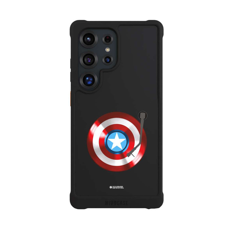 Galaxy S25 Ultra NIVOmax Capitan American Shield Marvel
