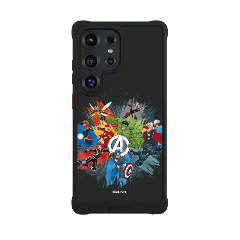 Galaxy S25 Ultra NIVOmax Marvel's Avengers Black