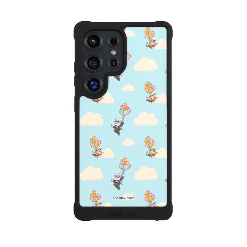 Galaxy S25 Ultra NIVOmax Disney Oben Ballon Haus Muster