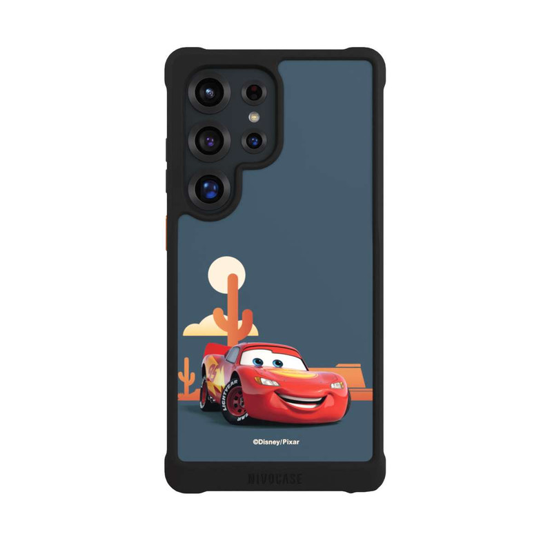Galaxy S25 Ultra NIVOmax Disney Cars Lightning McQueen Open Road