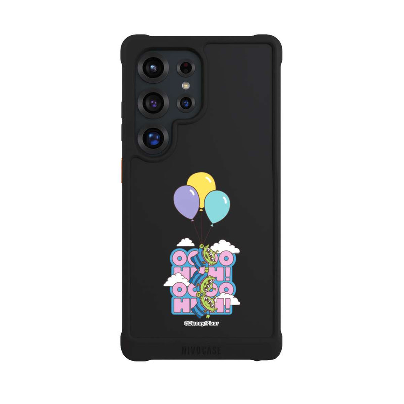 Galaxy S25 Ultra NIVOmax Toy Story Aliens Balloons OOOOHHH Transparent