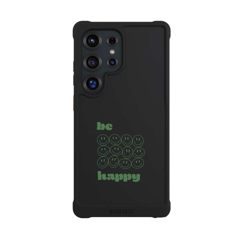 Galaxy S25 Ultra NIVOmax Be Happy Smiely