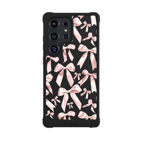Samsung Galaxy S25 Ultra NIVOmax Rosa Satinschleifen