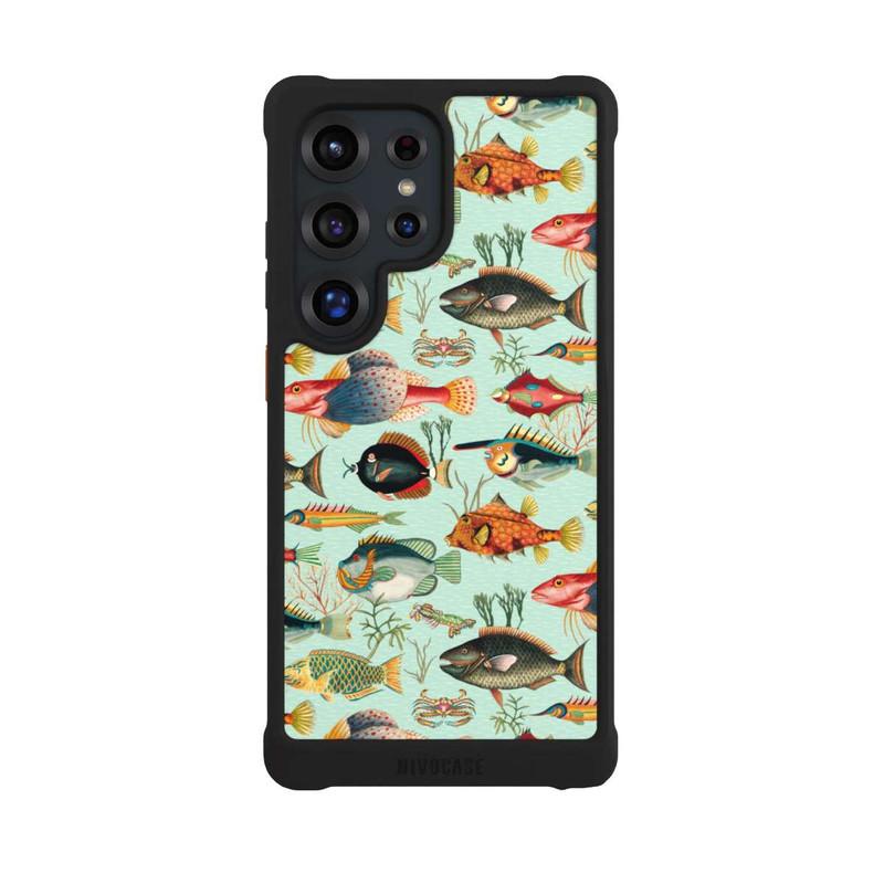 Galaxy S25 Ultra NIVOmax Bunte Fische
