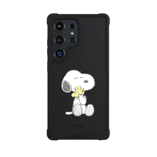 Samsung Galaxy S25 Ultra NIVOmax Snoopy And Woodstock Cuddling transparent
