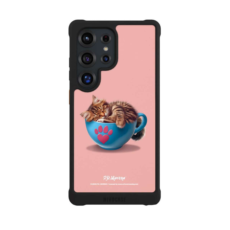 Galaxy S25 Ultra NIVOmax Cat in A Mug