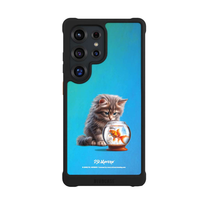 Galaxy S25 Ultra NIVOmax Cat And Gold Fish