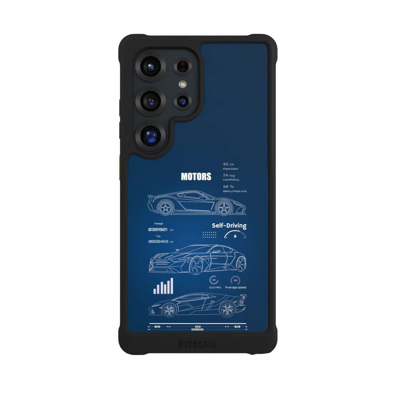 Galaxy S25 Ultra NIVOmax Auto-Wireframe