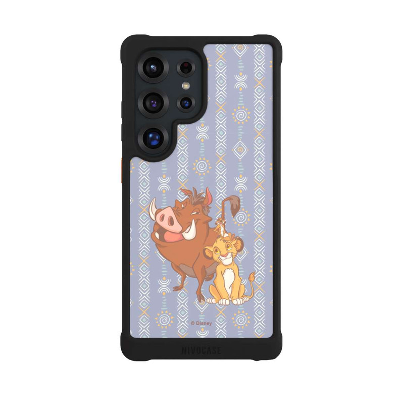 Galaxy S25 Ultra NIVOmax Simba Timon und Pumbaa