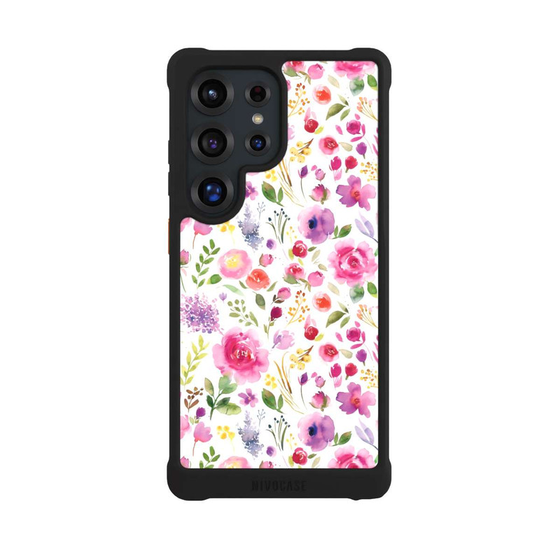 Galaxy S25 Ultra NIVOmax Roses Flowers Purple
