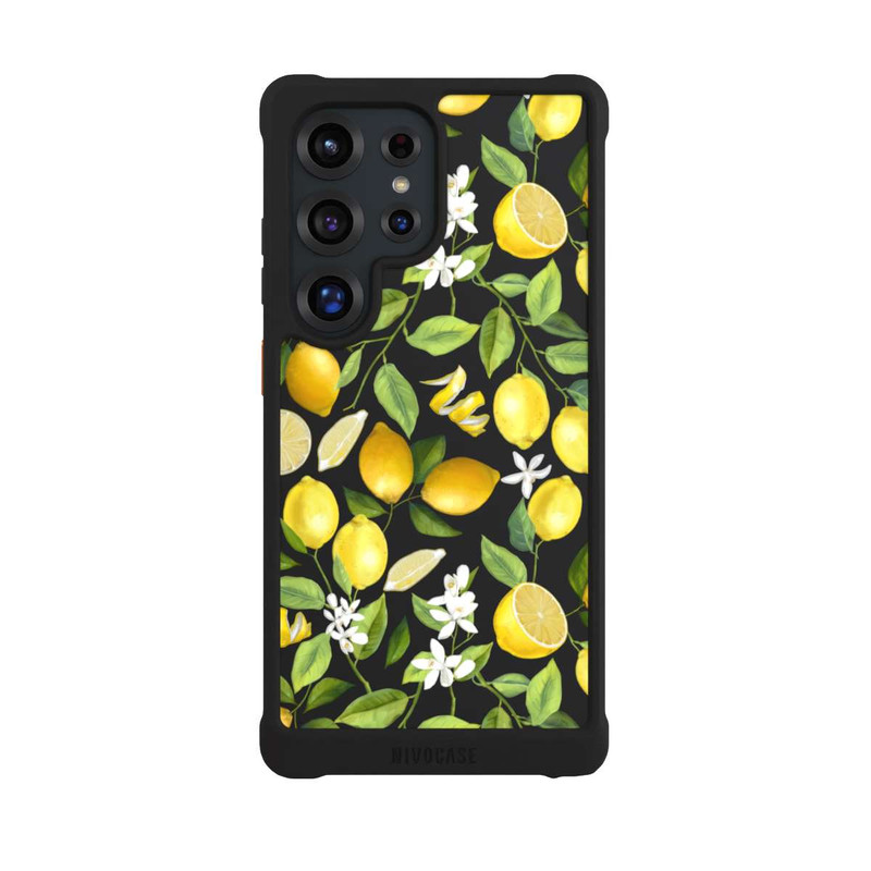 Galaxy S25 Ultra NIVOmax Lemon Summer Wallpaper Transparent