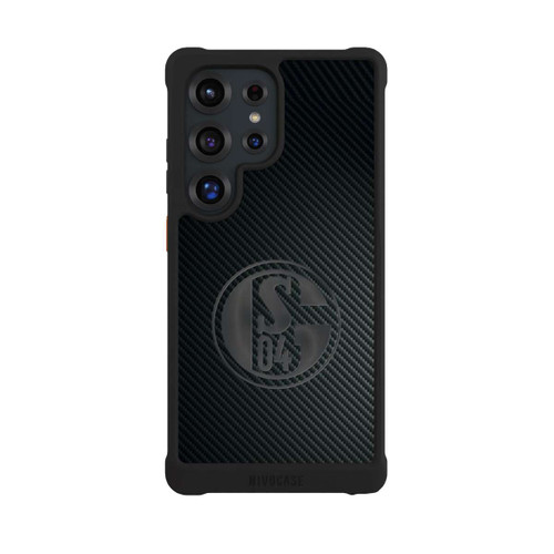 Samsung Galaxy S25 Ultra NIVOmax Schalke 04 Carbon Look