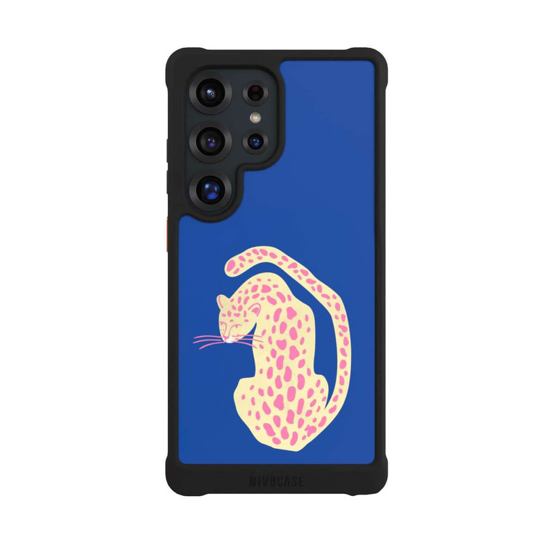 Galaxy S25 Ultra NIVOmax Blue Pink Cat
