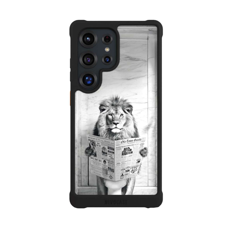 Galaxy S25 Ultra NIVOmax Lion Toilet