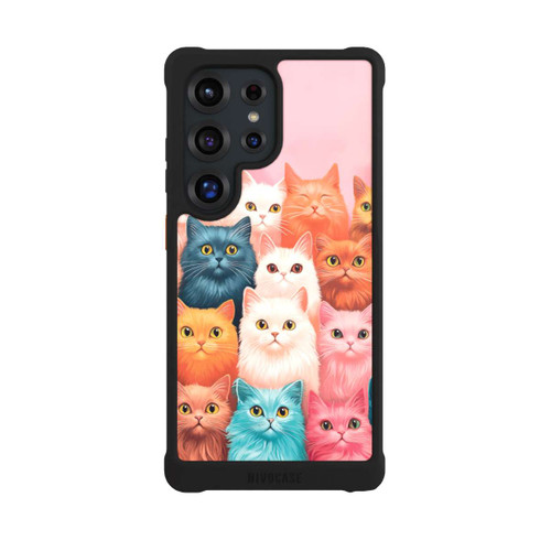 Samsung Galaxy S25 Ultra NIVOmax Cats Looking