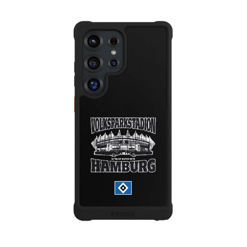 Samsung Galaxy S25 Ultra NIVOmax HSV Volksparkstadion Schwarz