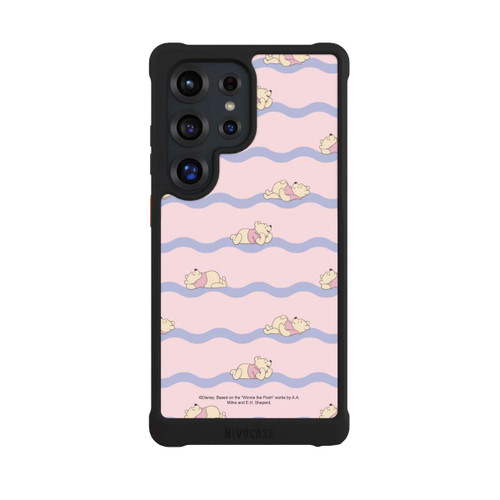 Samsung Galaxy S25 Ultra NIVOmax Winnie the Pooh Pink Waves