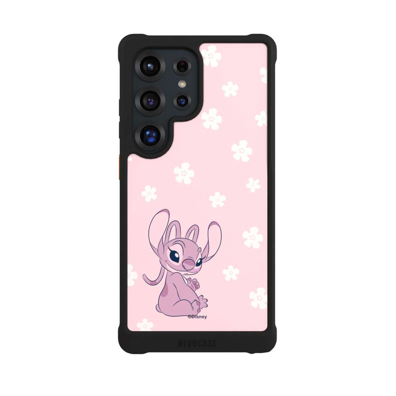 Galaxy S25 Ultra NIVOmax Angel Pink Pastel Flowers