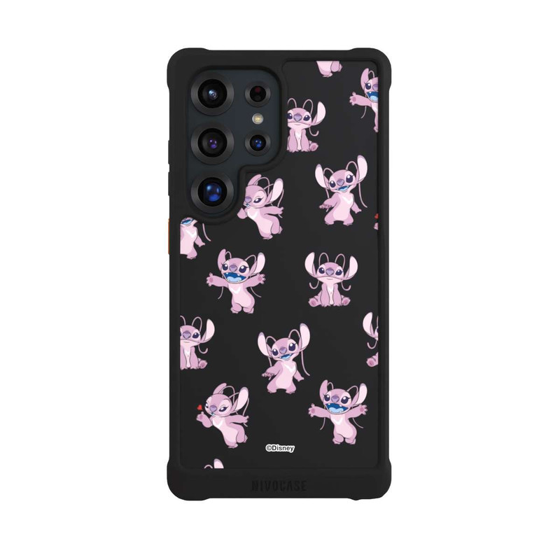 Galaxy S25 Ultra NIVOmax Angel Faces Pattern Transparent