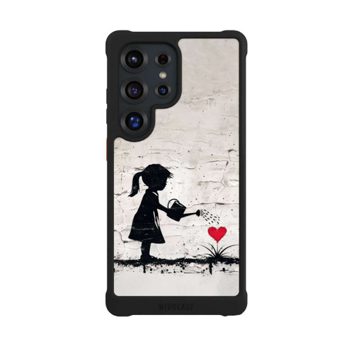 Samsung Galaxy S25 Ultra NIVOmax Girl Watering Bunch of Flowers 