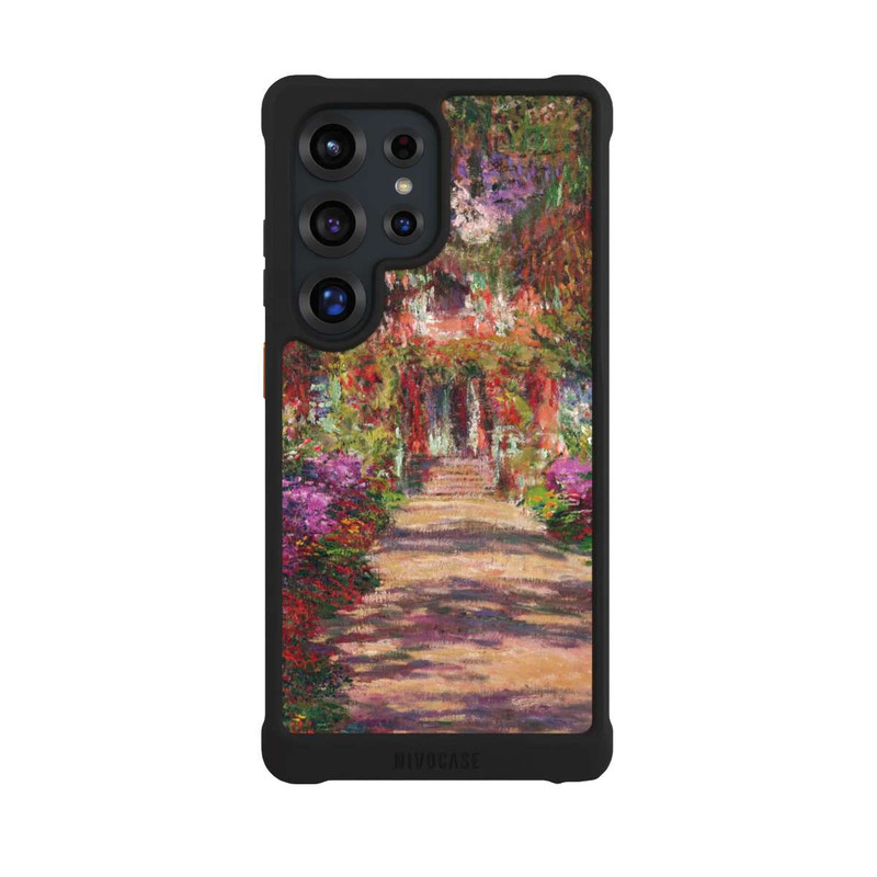 Galaxy S25 Ultra NIVOmax Eine Allee in Monets Garten in Giverny by Claude Monet