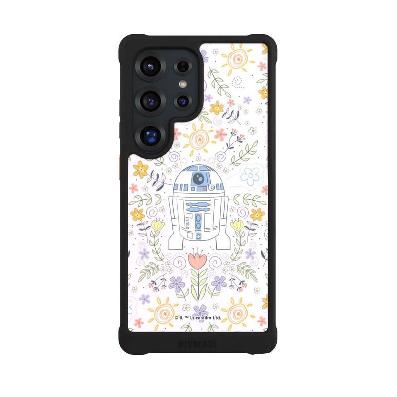 Galaxy S25 Ultra NIVOmax R2D2 Blumen Muster