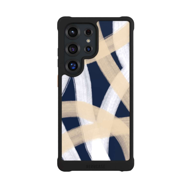 Galaxy S25 Ultra NIVOmax Laced Up Beije Blue